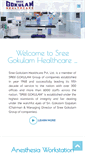 Mobile Screenshot of gokulamhealthcare.com